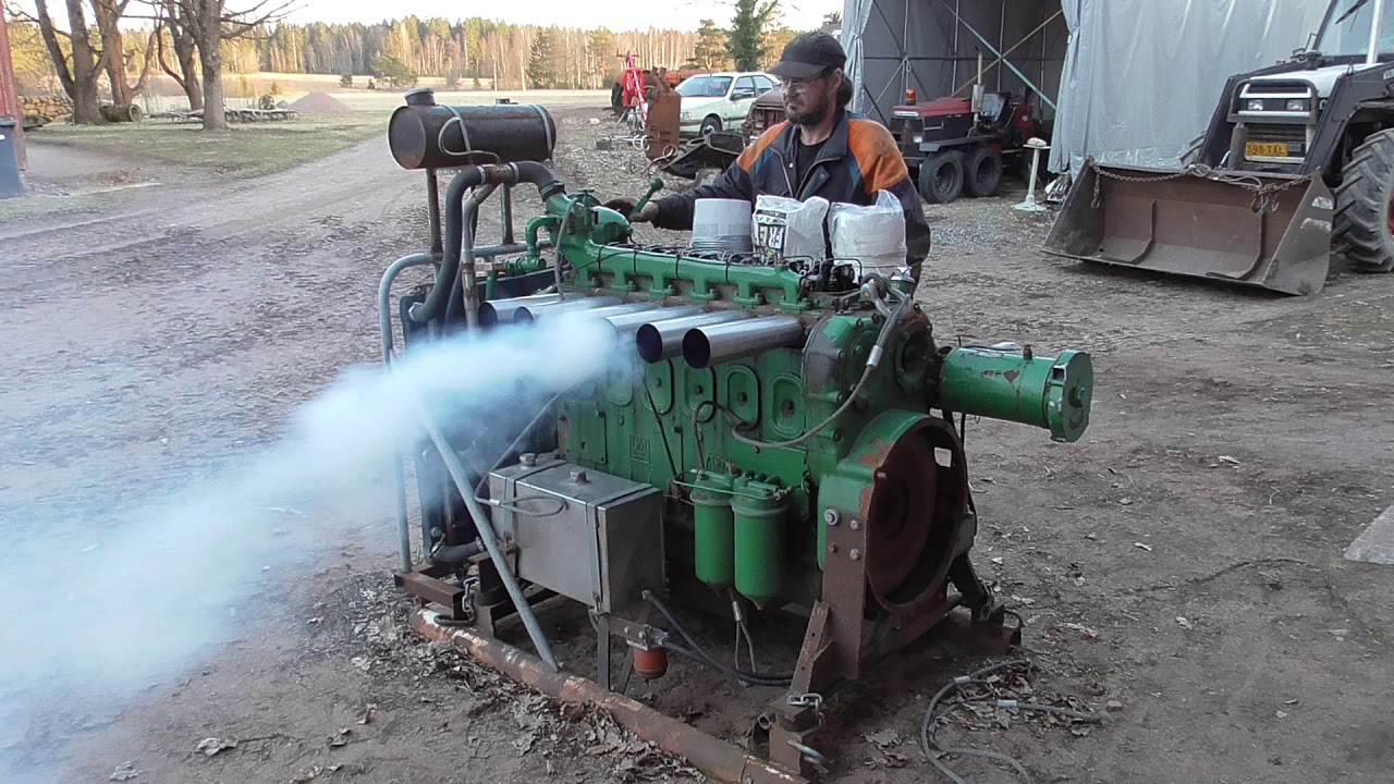 Detroit Diesel 6-71 , ekan kev&auml;tk&auml;ynnistyksen yritys, kaudelle 2020
