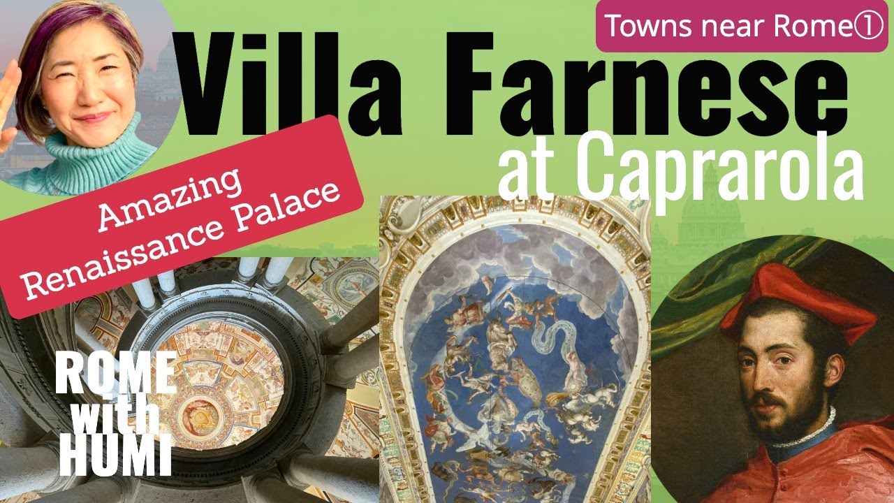 [PROGUIDE] Towns near Rome /Caprarola's Farnese Palace❤️true hidden gem/1500's best architecture