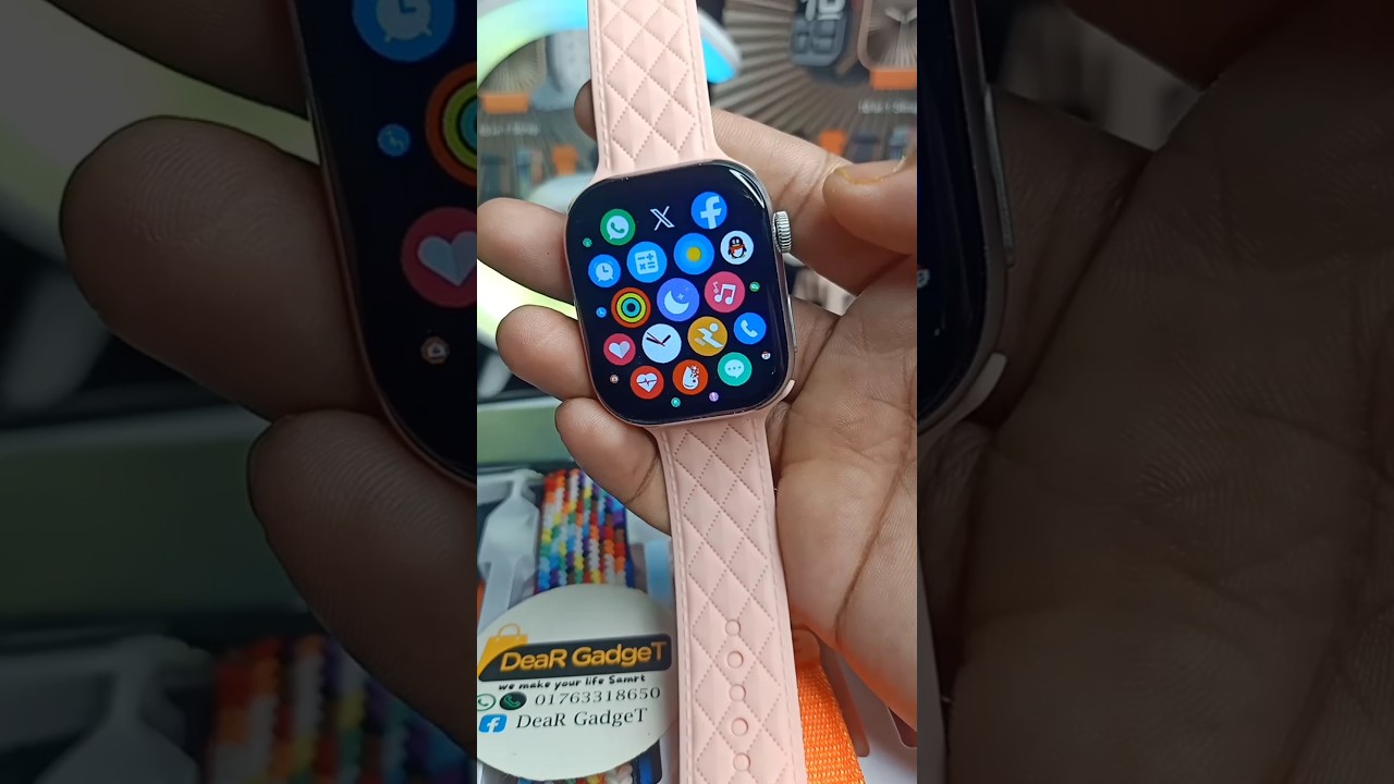 W10 Smartwatch (10 in 1) #deargadget #applewatch #t900ultra2 #smartwatch #apple #w10