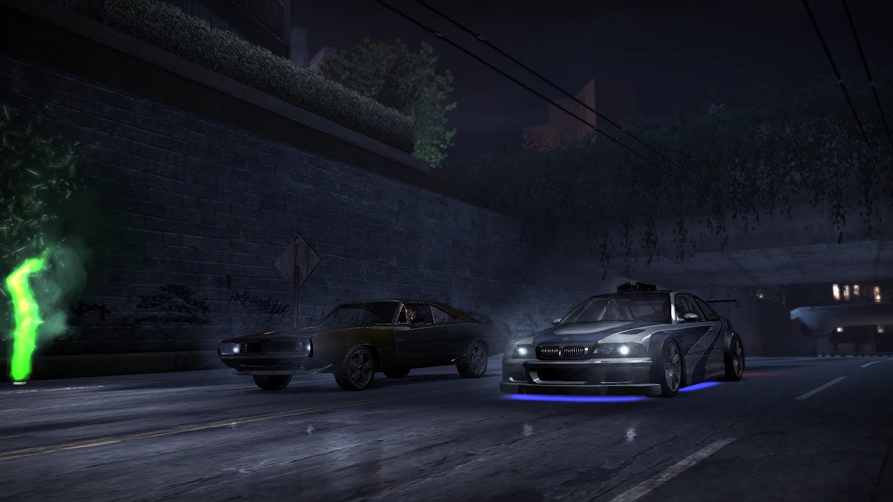 Need For Speed Carbon Redux Bmw M3 GTR vs Angie's Dodge Charger #needforspeedcarbon #bmwm3gtr