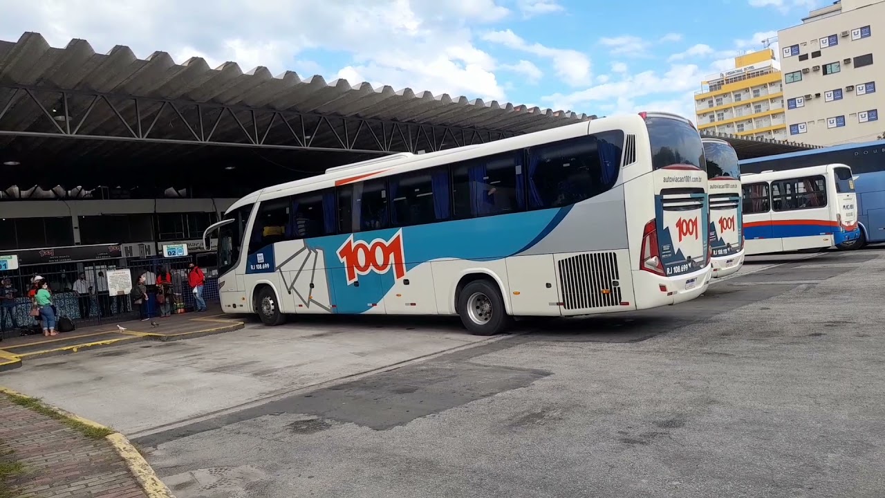 Auto via&ccedil;&atilde;o 1001 - Carro: RJ 108.496 - Linha: Rio de Janeiro x Maca&eacute; (Via Niter&oacute;i)