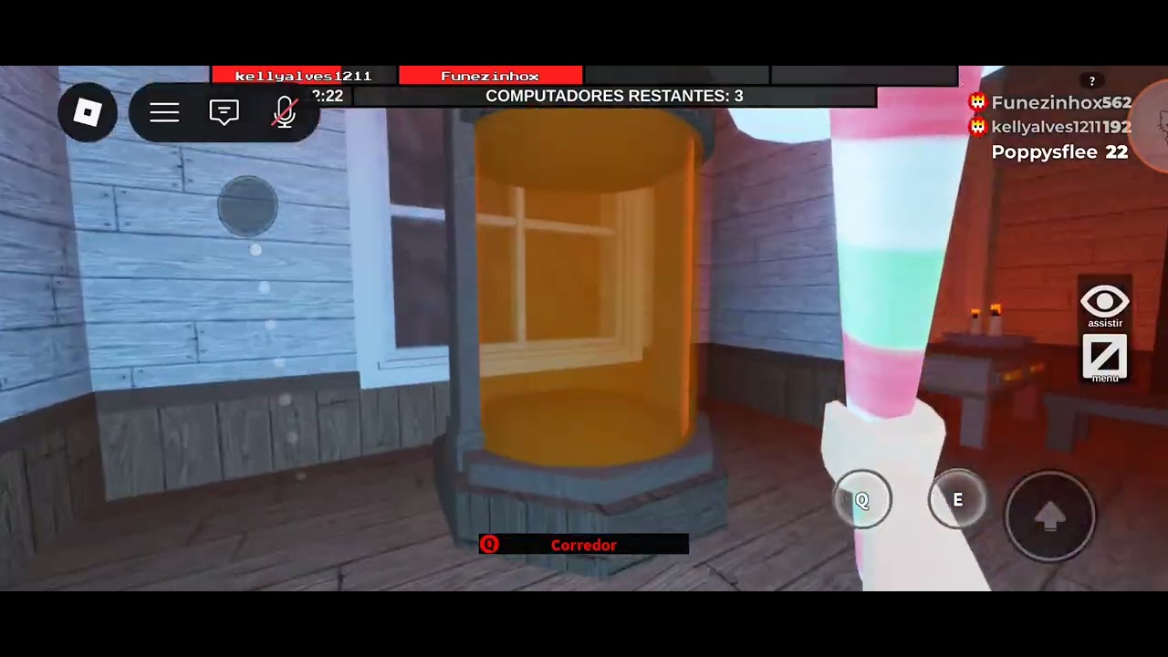Primeiro vídeo do canal !! ( nome do jogo : flee the facility )