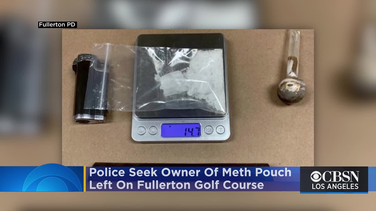 Police Seek Owner Of Meth Pouch Left On Fullerton Golf Course