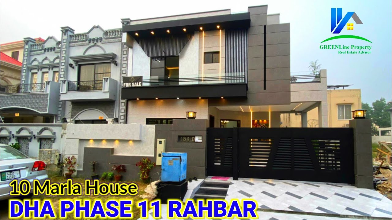 [SOLD] 10 Marla House For Sale in DHA Phase 11 Rahbar Lahore📱03014553326 | GREENLine Property