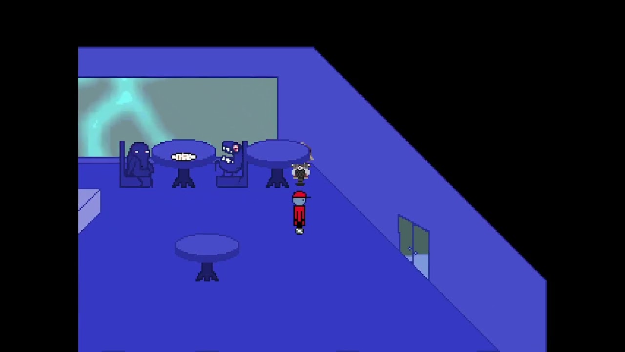 Yume 2kki: Blue Restaurant Chase Event