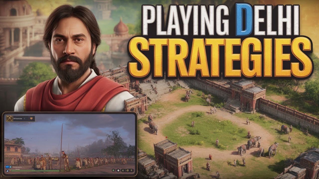 How to Counter Mongols by Delhi in AOE 4