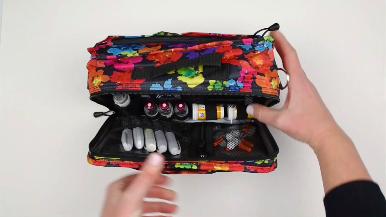 Diabetes Travel Bag featuring the Poppy I Sugar Medical
