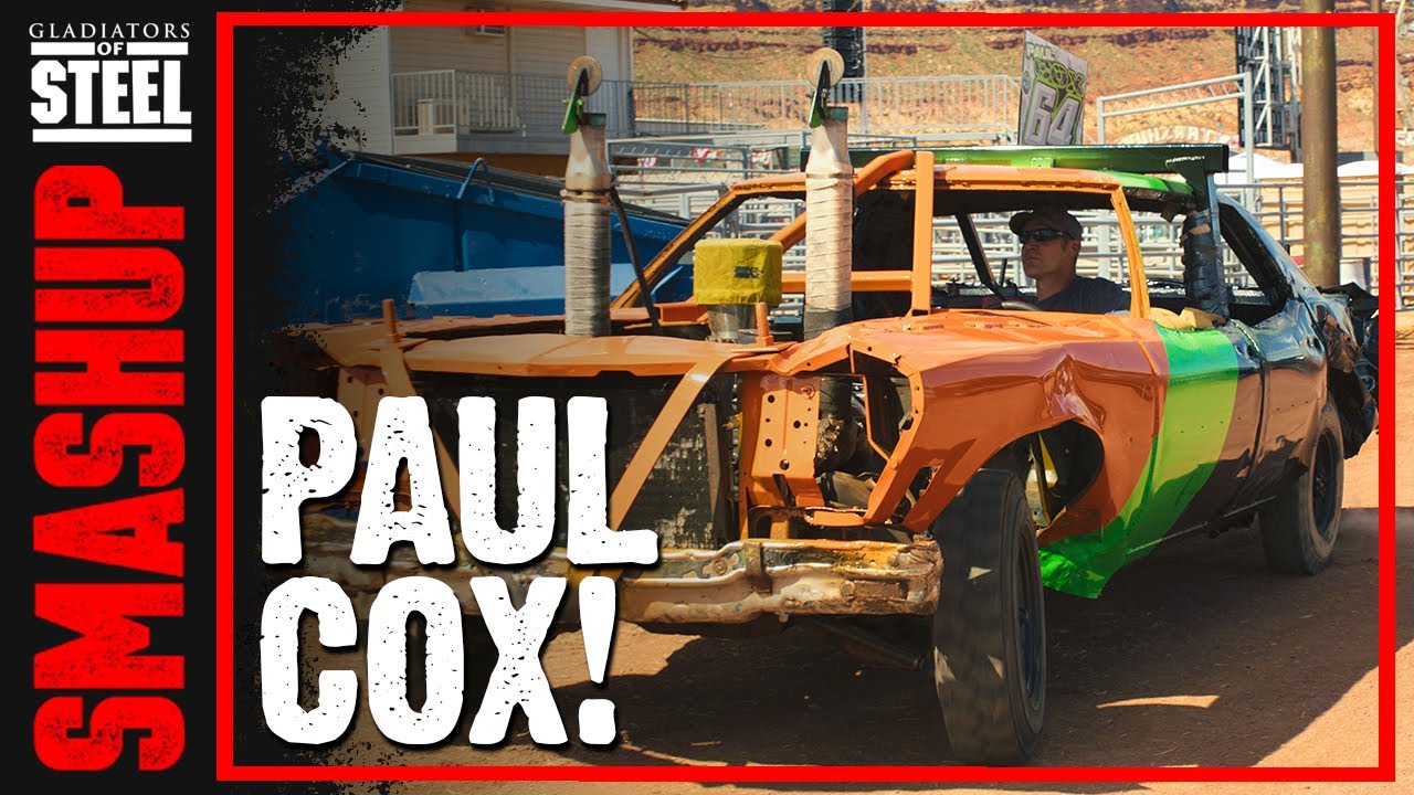 GLADIATORS OF STEEL: SMASH UP - PAUL COX FROM FAB RATS!