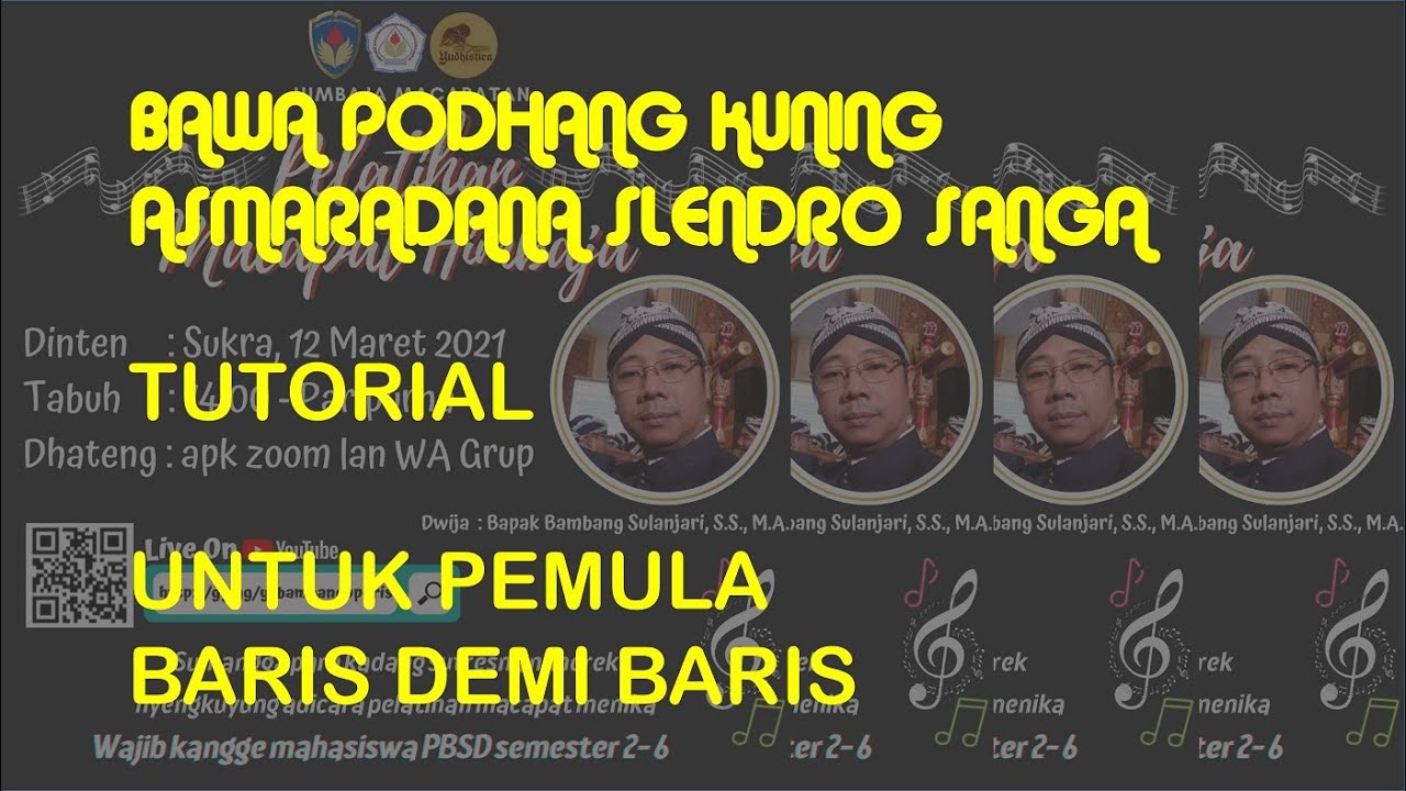 BAWA PODANG KUNING ASMARADANA SLENDRO SANGA