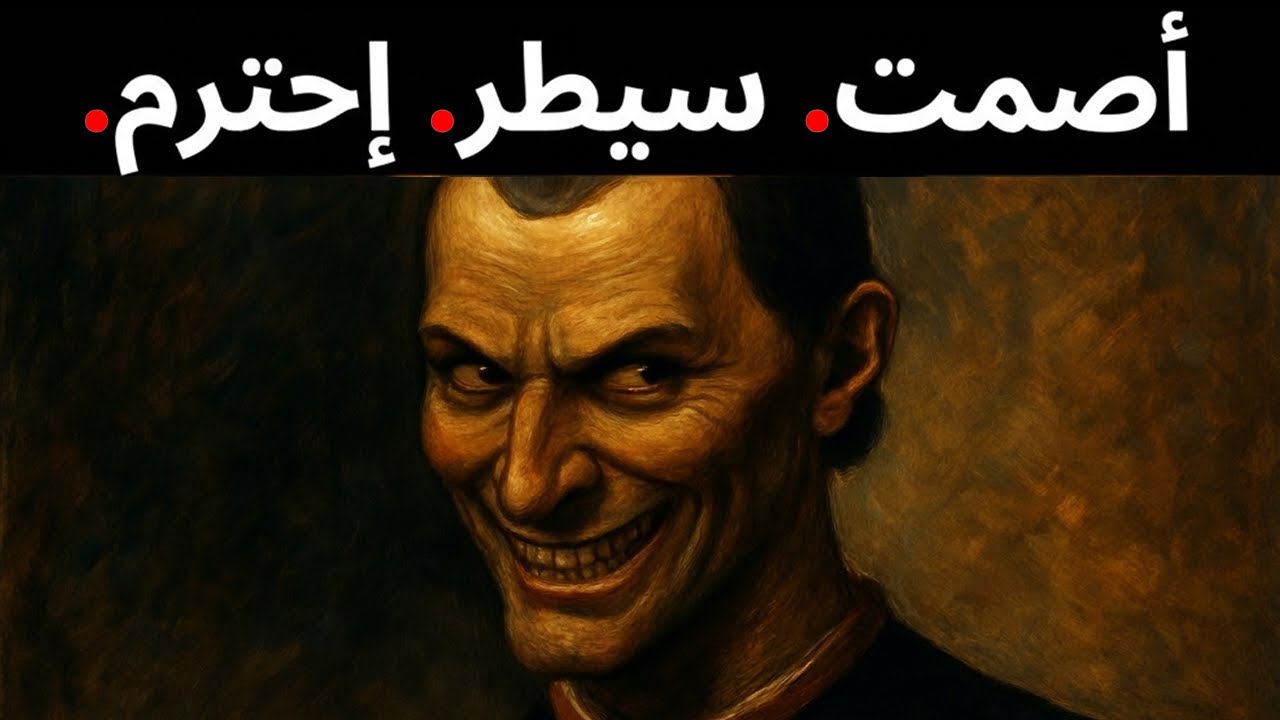 8 حيل فلسفية مرعبة تفرض احترامك فوراً دون كلمة | أسرار مكيافيلي المحرمة 🔥