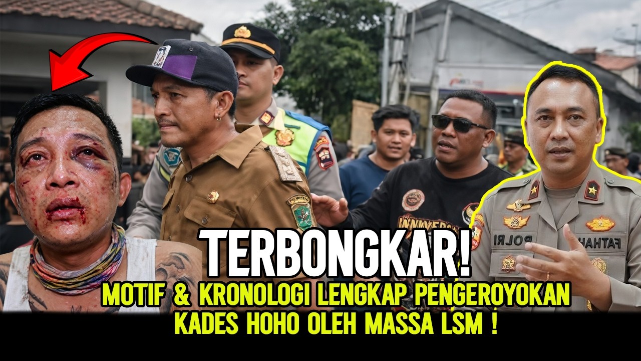 TERUNGKAP❗TERNYATA INI MOTIF DARI PENGEROYOKAN KADES HOHO, KARENA TOLAK GUNAKAN POLITIK UANG ❓❗