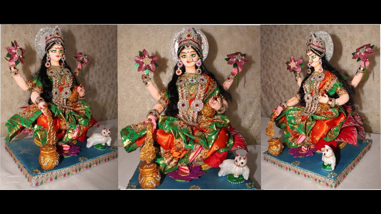 Diwali Special Craft l Laxmi Ji l Vandana Craft Doll Making l Diy Craft l Diwali Creative Crfat