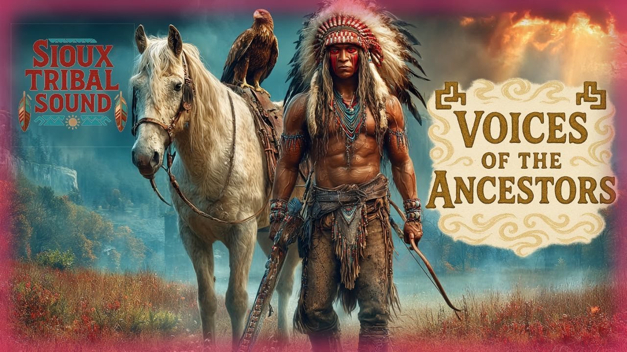 Sioux Tribal Sound 🦅 Voices of the Ancestors | Mystical Flute & Sacred Spirit Horse