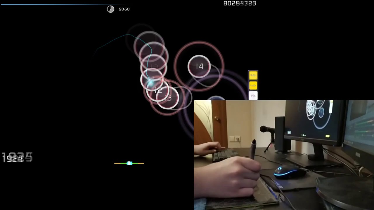 (Liveplay) She Runs [Escape? (1.26x 282bpm AR9.7 OD9.9)] 8.12* 97.02% 2463/2819 combo 5xmiss