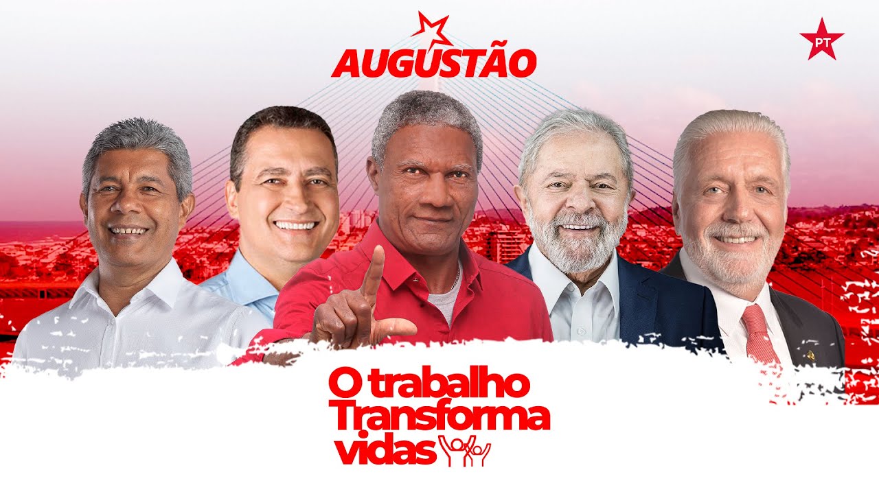 LAN&Ccedil;AMENTO DA P&Eacute; CANDIDATURA PARA DEPUTADO FEDERAL AUGUST&Atilde;O