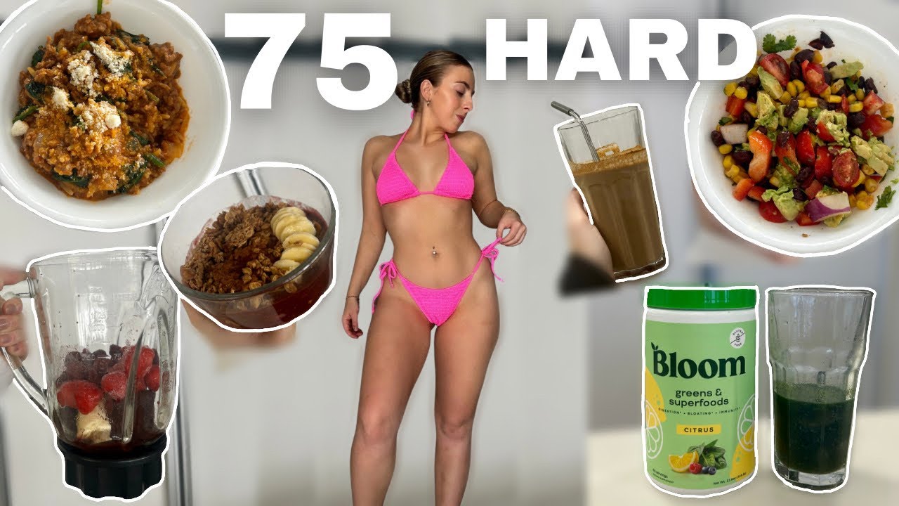 What I Eat In A Day 75 HARD: NO restriction & High Protein meals