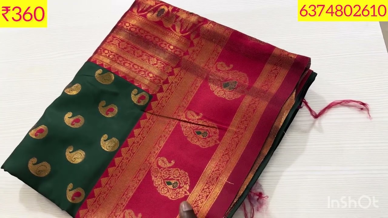 ₹360 Pattu Sarees Offer Sale | All Over Tamilnadu Freeshipping 