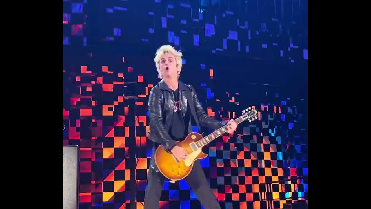 “When I Come Around” by Green Day. Live. Fire Aid LA.  KIA Forum. January 2025. @dralexcorbin