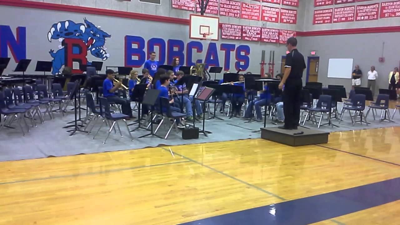 Barton MS Concert Band: Rose Hill March 10/30/14