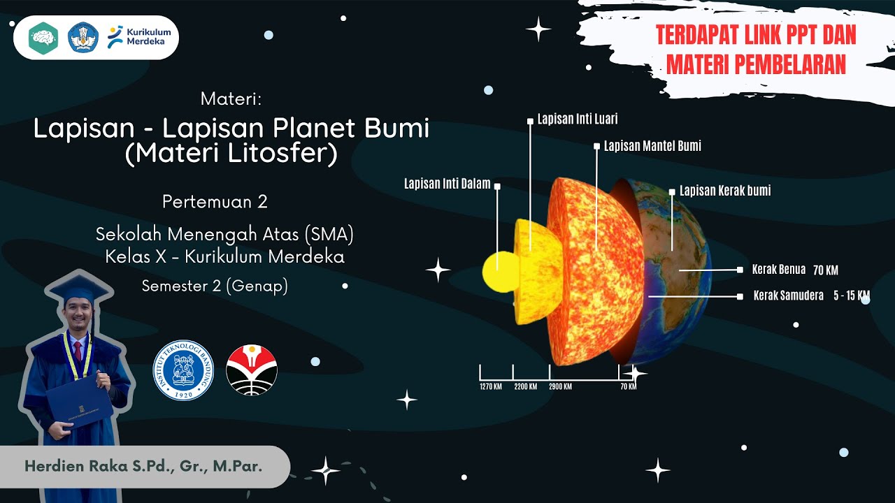 LITOSFER : LAPISAN - LAPISAN PLANET BUMI