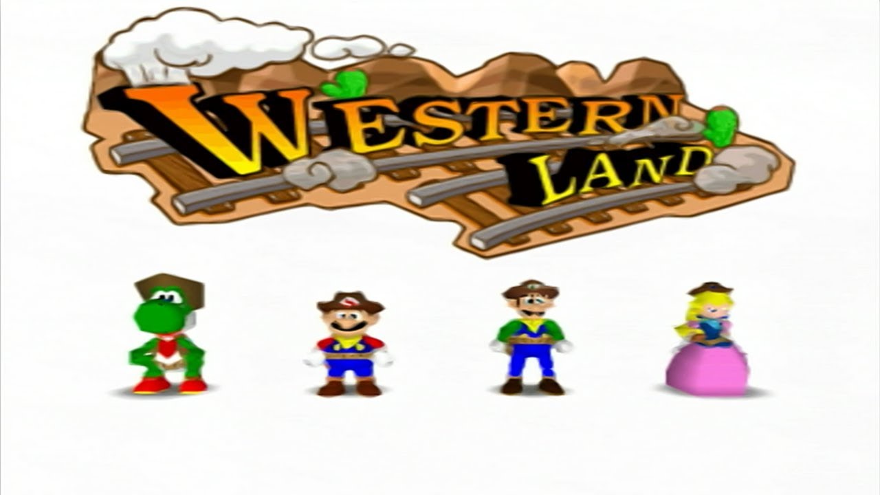 Mario Party 2 (N64) Western Land 50 Turns Playthrough