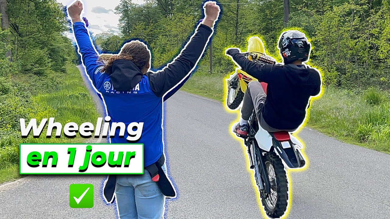 Il apprend le wheeling en 1 jour 😱🔥