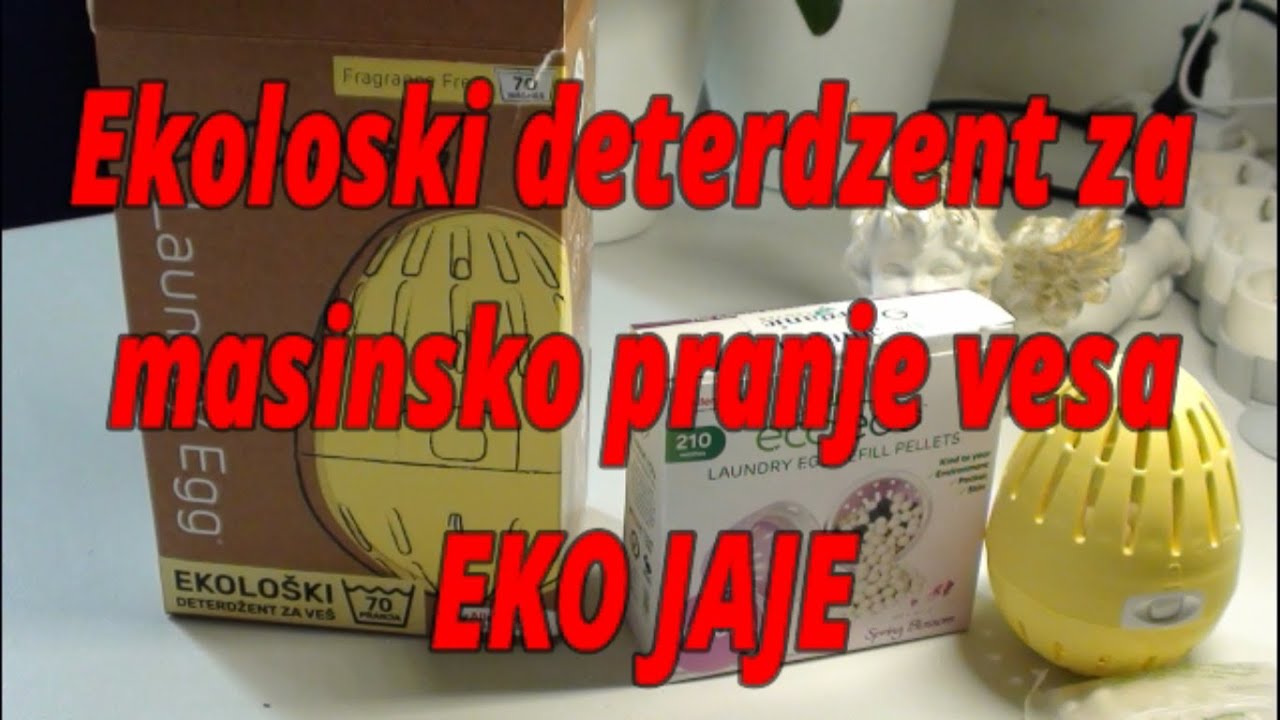 Ekoloski deterdzent za pranje vesa u masini | Eko Jaje