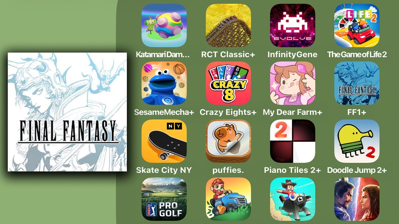 FINAL FANTASY+ Pixel Remaster - The Ultimate Pixel Remaster - Gameplay Walkthrough (Apple Arcade)