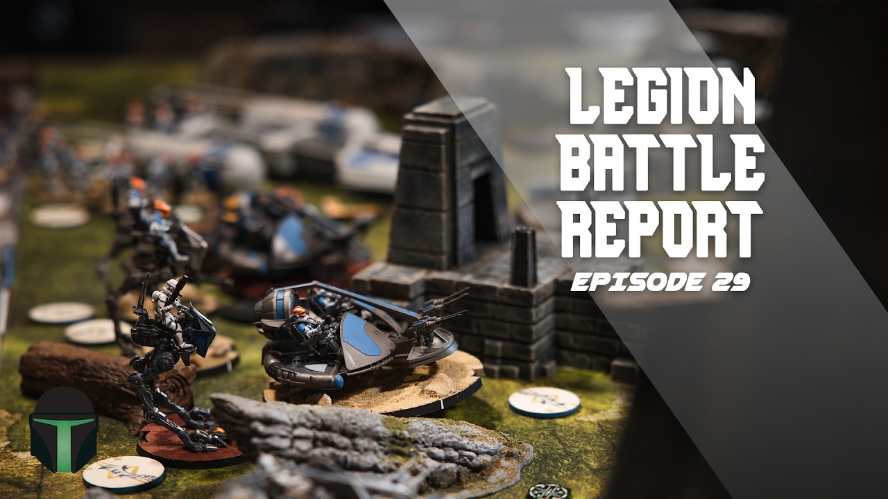 Star Wars Legion Battle Report Episode 29 (Cody 212th vs. Echo Base Quad Tauns)