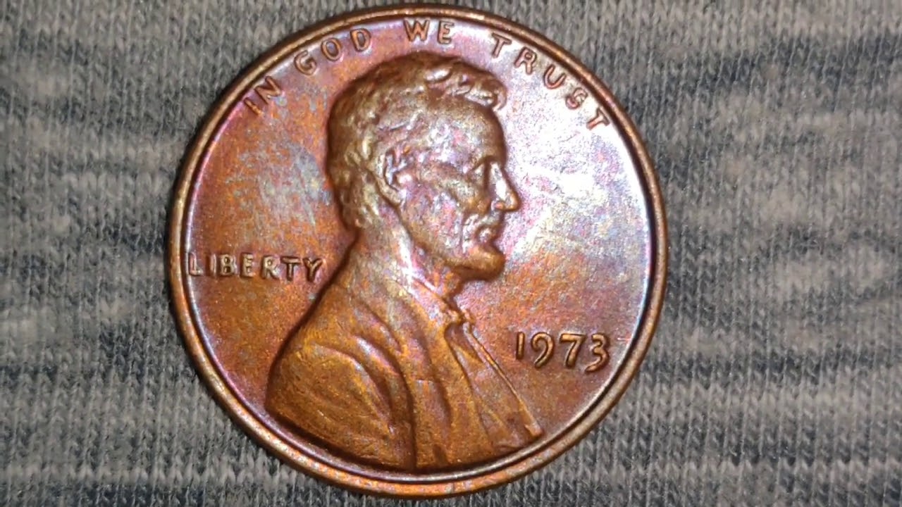 1973 RARE USA ONE CENT