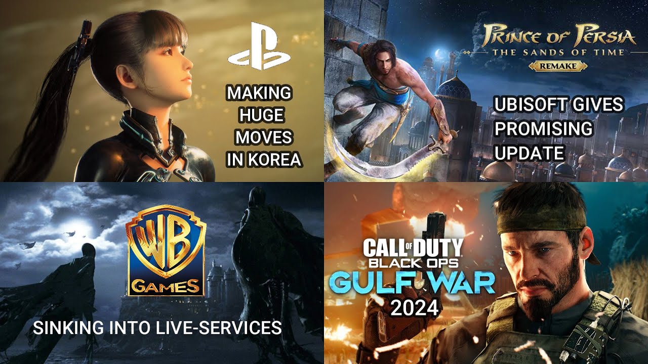Playstation Korean Partnerships | Call Of Duty 2024 Leaks | WB Games Shifting Focus To Live-Service