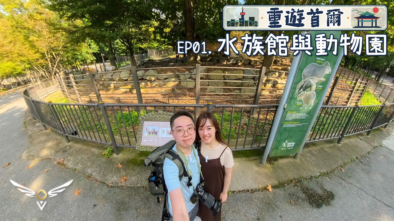 【重遊首爾】EP01‧水族館與動物園 Coex Aquarium & Seoul Grand Park