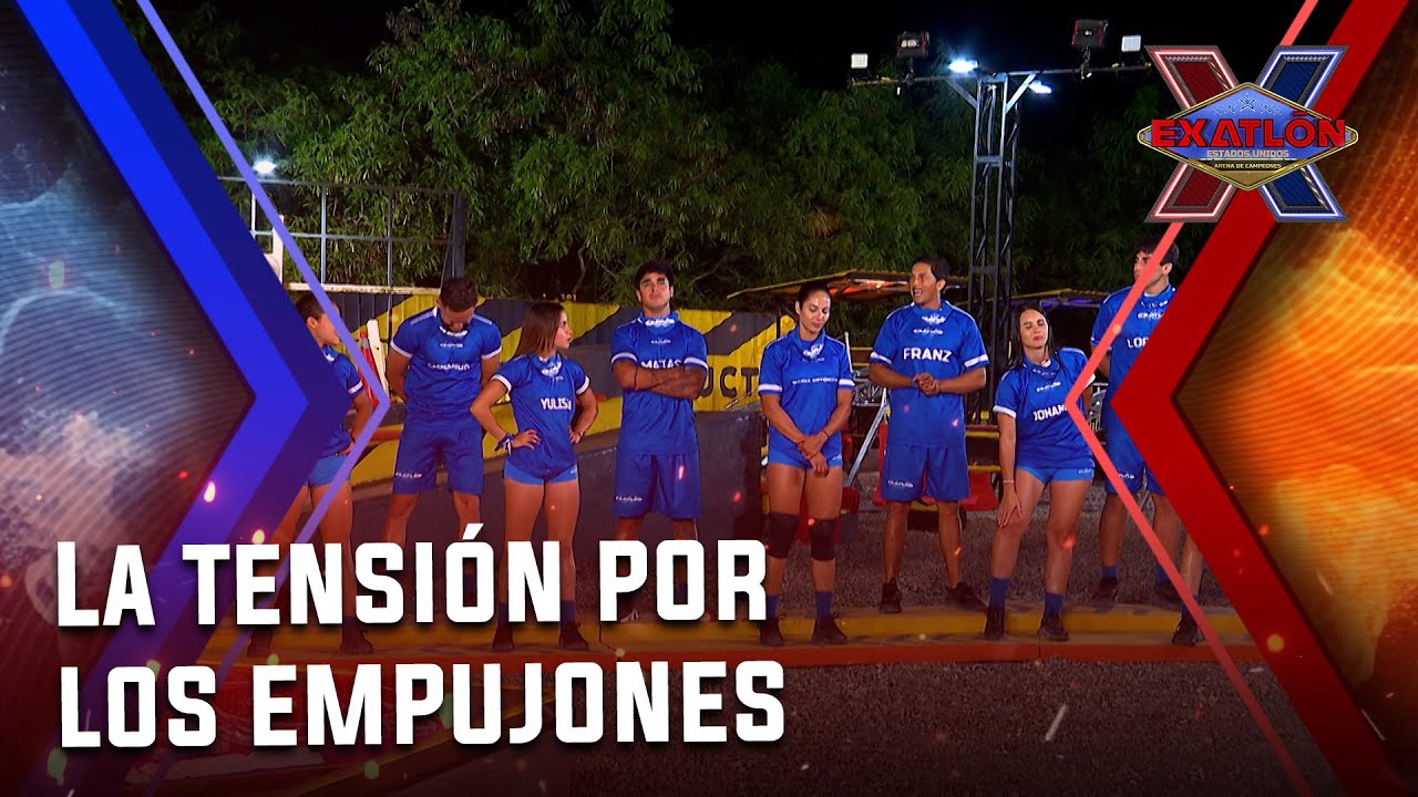 Discuten, se empujan, se prenden.. I Exatl&oacute;n EEUU #10 Arena de Campeones