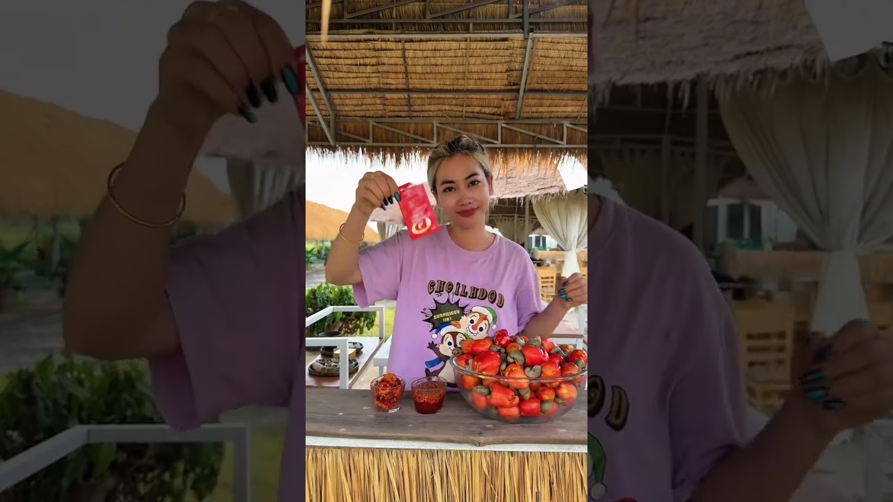 បានញាំហេីយ​អាណិតអ្នកចាញ់កូនពោះធំ🤪​(ស្វាយ​ចន្ទី​ទឹក​ត្រីស្ករ)🌶️