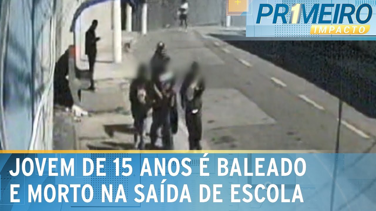 Adolescente é assassinado na saída de escola em Suzano (SP) | Primeiro Impacto (16/08/24)