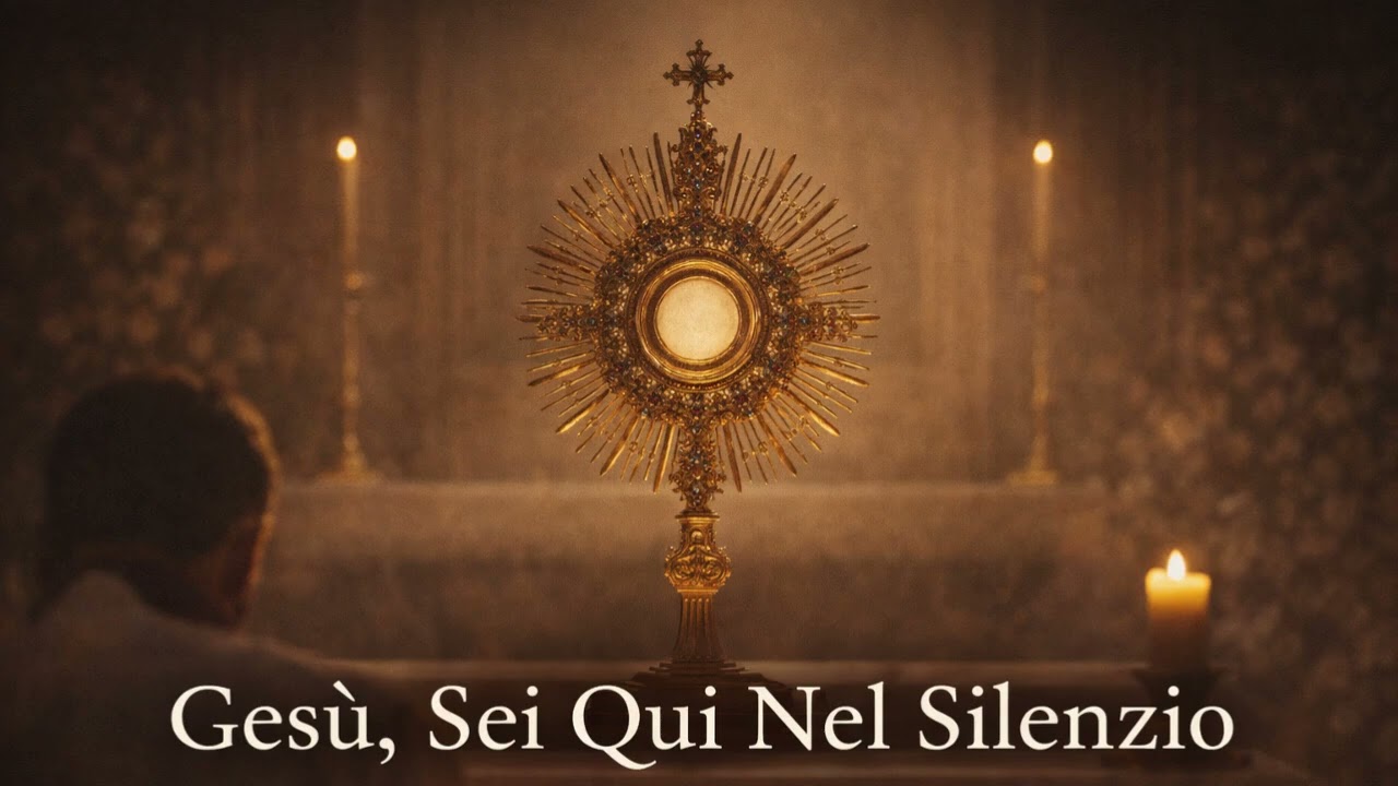 GESÙ, SEI QUI NEL SILENZIO | Adorazione Eucaristica che Tocca il Cuore