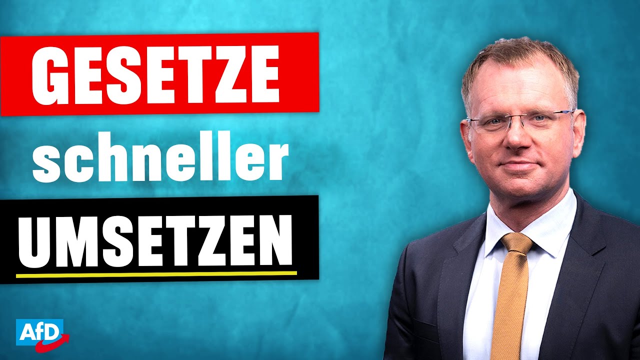 AfD im Bundestag - Der Wochenr&uuml;ckblick mit Dr. Dirk Spaniel, MdB