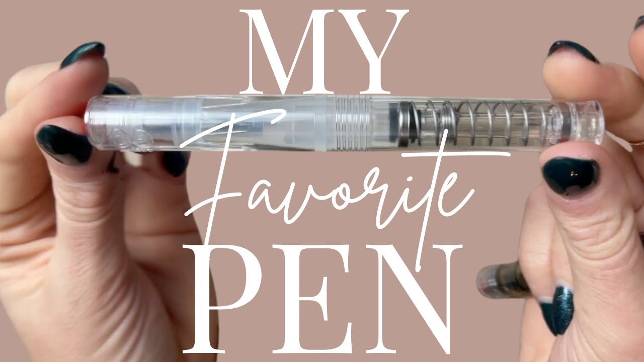 BEST FOUNTAIN PEN FOR URBAN SKETCHING