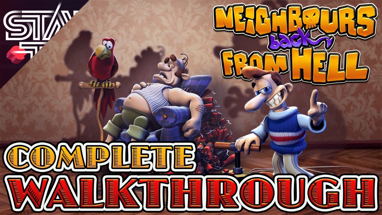 NEIGHBOURS BACK FROM HELL | COMPLETE GUIDE GAMEPLAY WALKTHROUGH (NO COMMENTARY) HQ