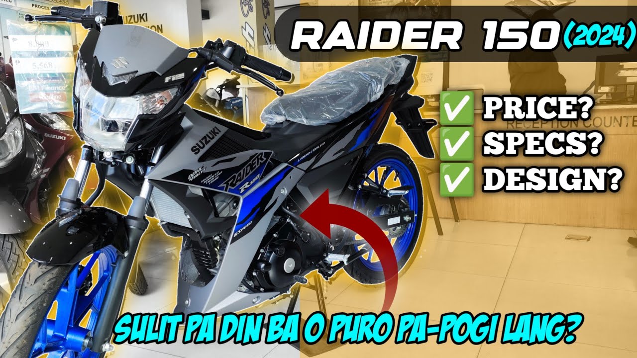 RAIDER 150 | 2024 Model | Limited Edition | Matte Fibroin Gray 🇵🇭