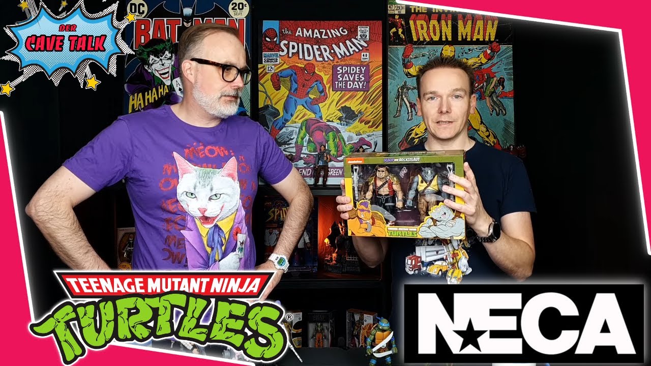 TURTLE POWER von Kevin Eastman Peter Laird & NECA ! 😎 | Der Cave Talk Folge 37 | Comic Toy Hunter