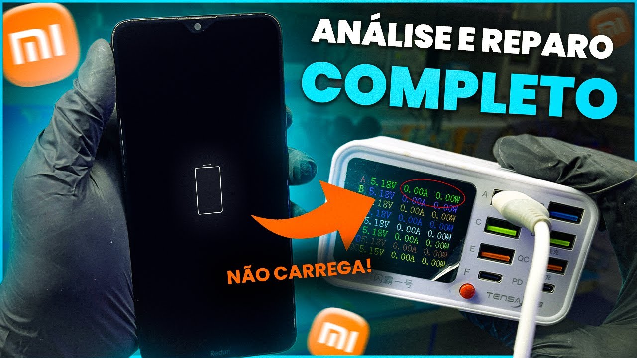 Xiaomi Redmi 8A Não Carrega! (Reparo Sem Cortes)
