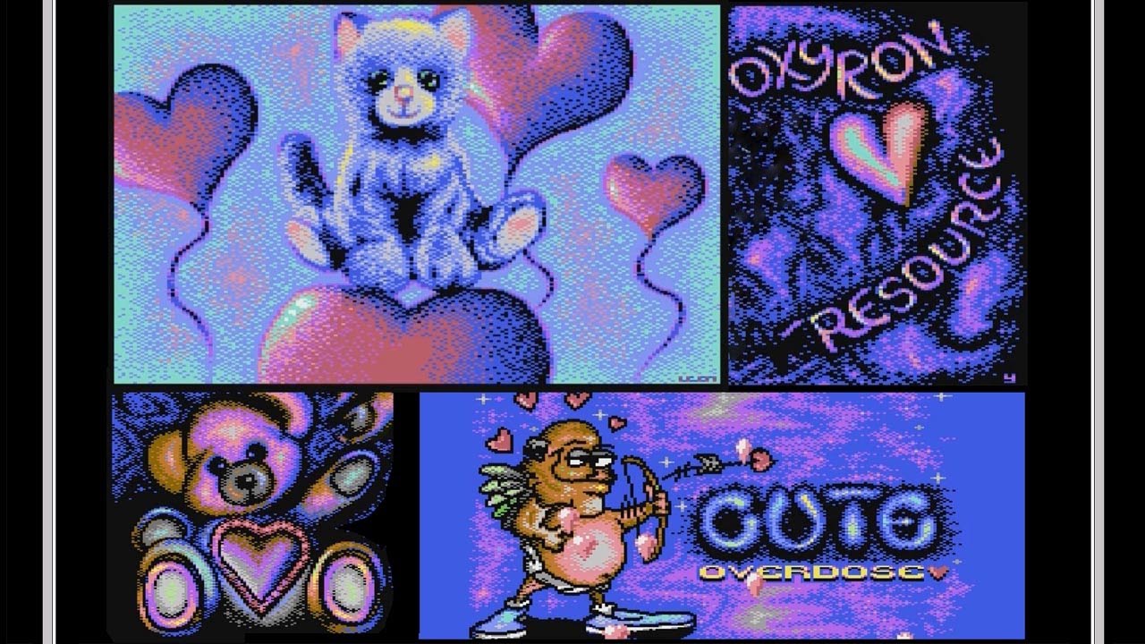 The Excellent C64 Demo: Cute Overdose by Oxyron & Resource !