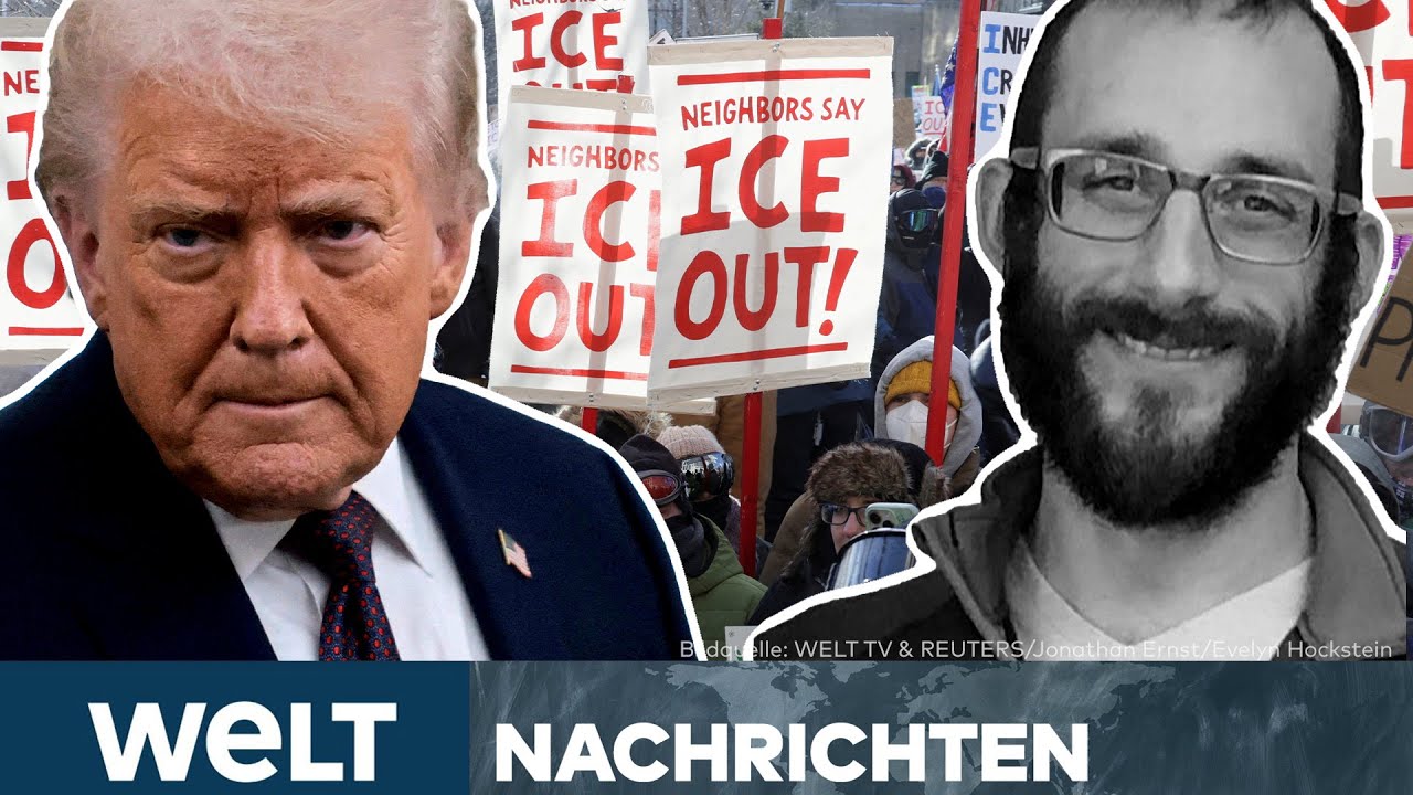 MINNEAPOLIS: ICE-Agenten erschießen Alex Pretti! Jetzt lässt Trump den Fall untersuchen | STREAM
