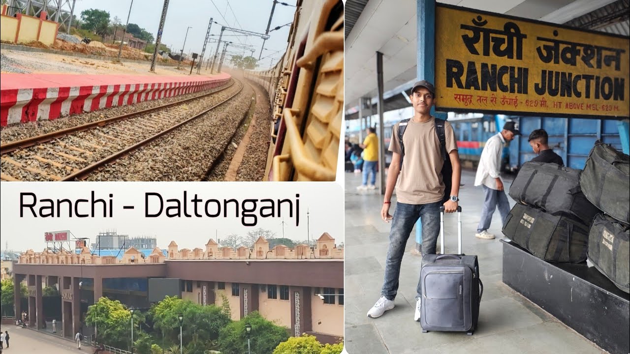 Ranchi to Daltonganj in Ranchi Chopan Express | Train journey 