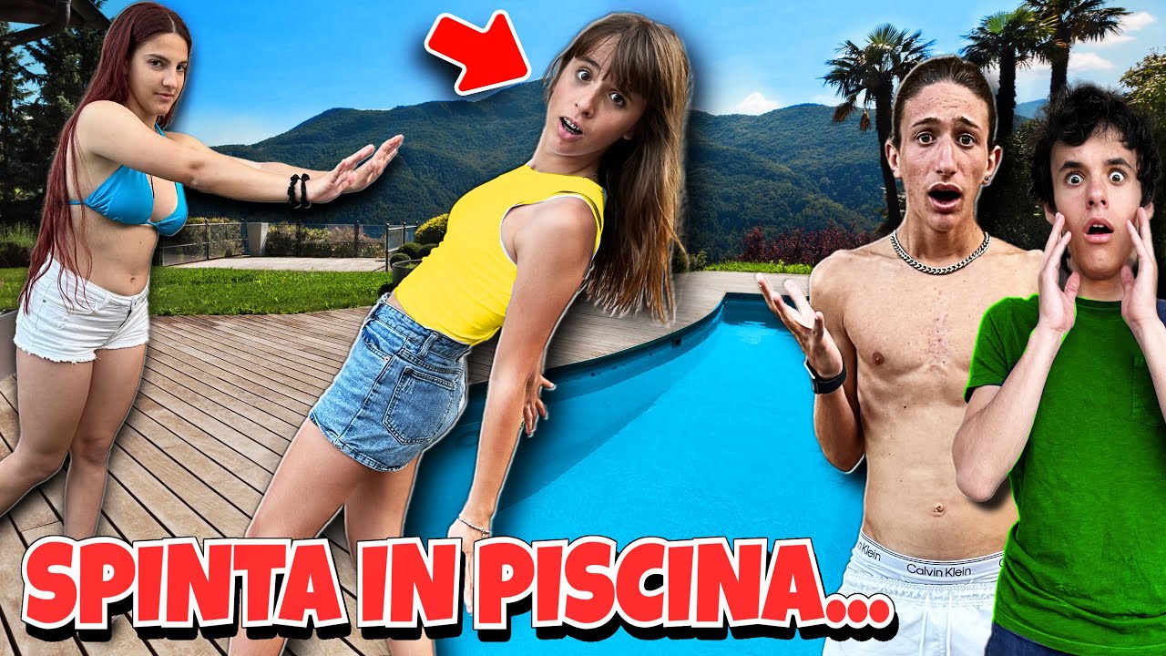 LA BULLA MI HA SPINTO IN PISCINA PER GELOSIA E LETIZIA LITIGA CON IL SUO FIDANZATO MATTIA! Ep. 1