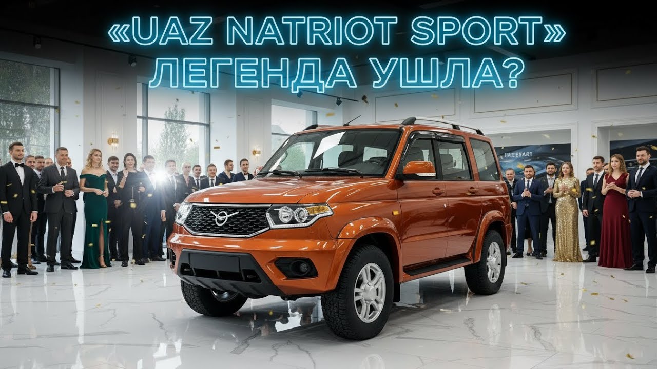 UAZ Patriot Sport — ЛЕГЕНДА УШЛА? Обзор снятой модели в 2026 году