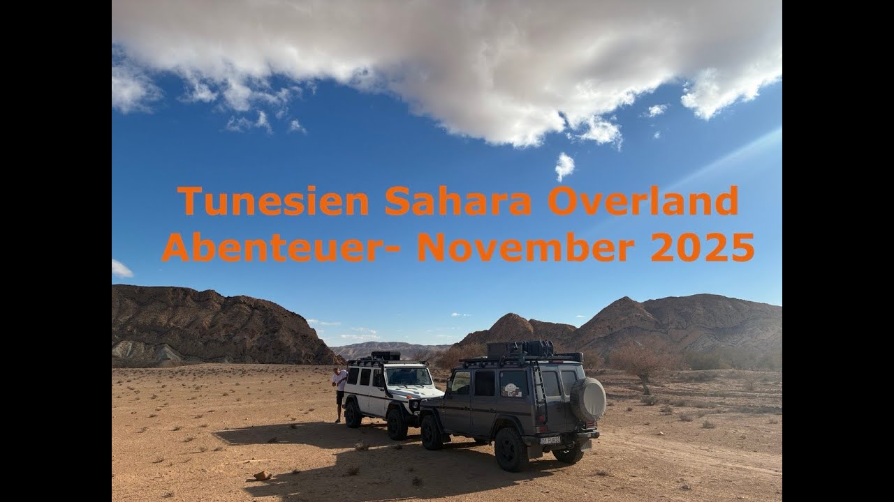 Tunesien Sahara Overland Abenteuer- November 2025