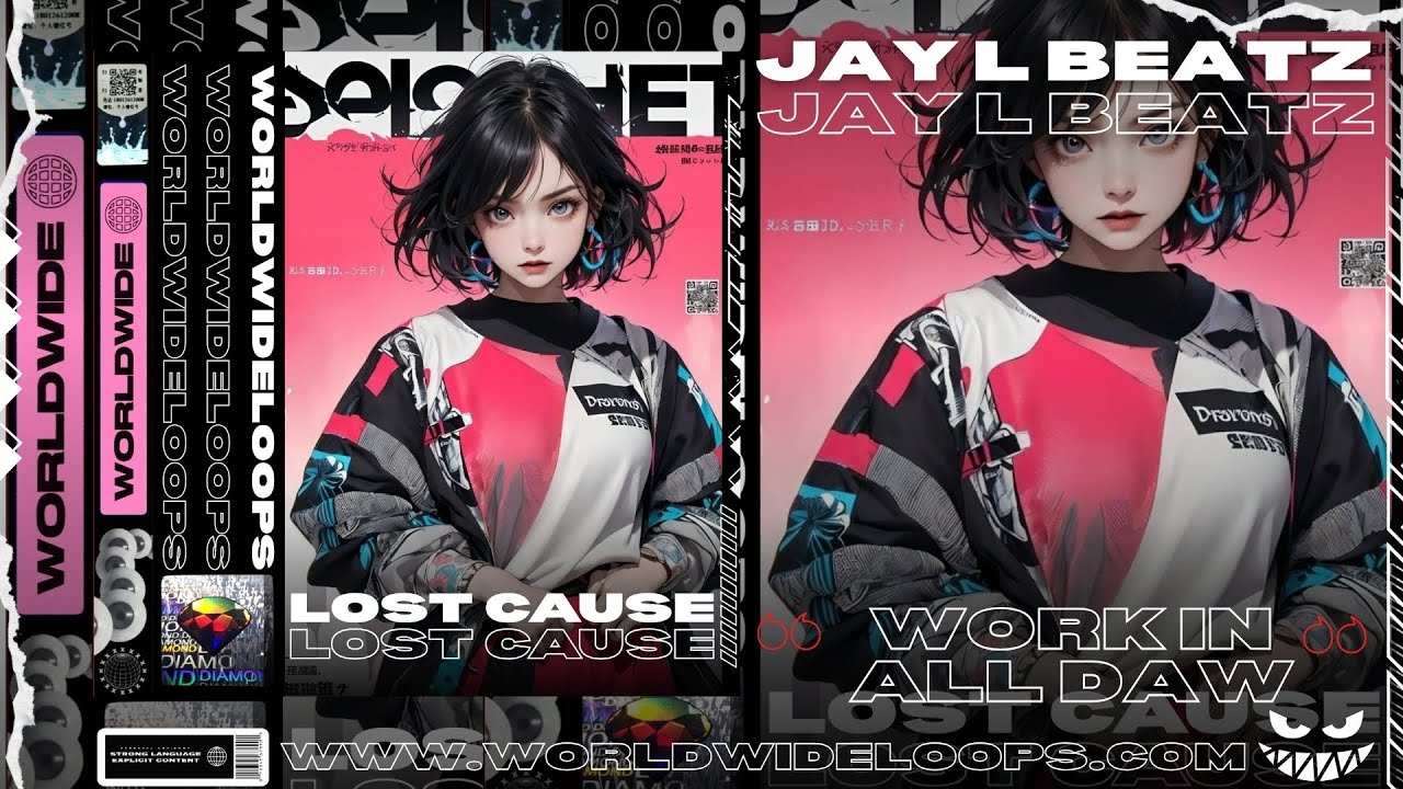(50) Piano Midi RnB hyperpop Kit - LOST CAUSE - / (50) Piano Midi | Hyperpop x digicore x pop type