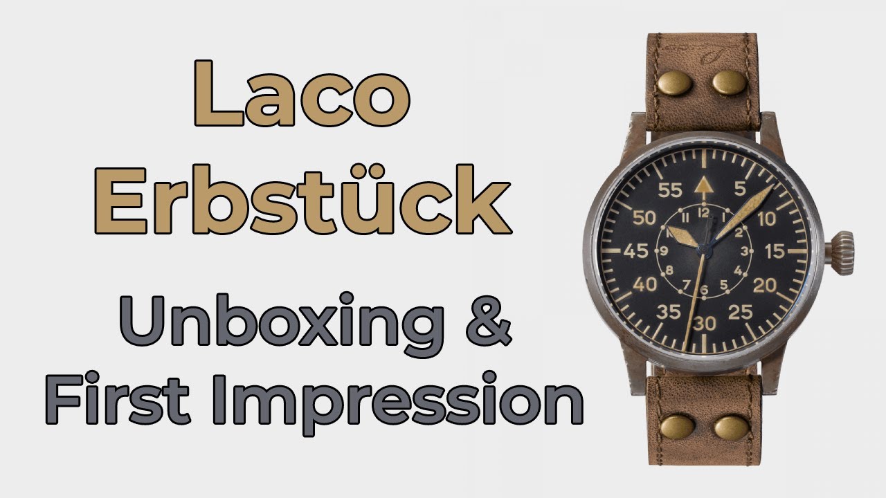 Laco Paderborn Erbstück Unboxing & First Impression - The Nicest Laco Watch?